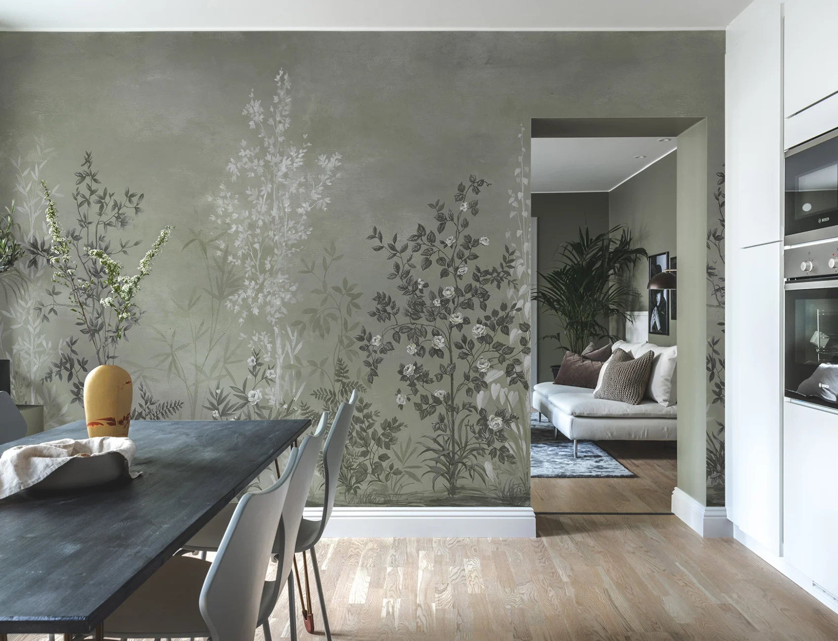 Chinoiserie Haze, Green