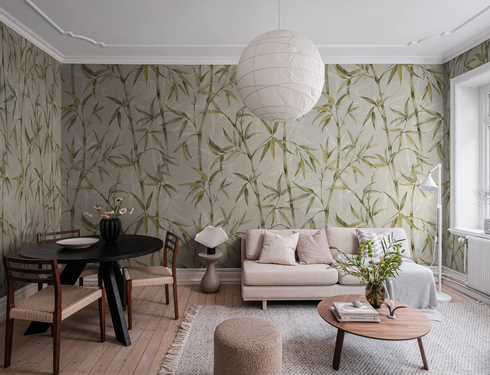 Bamboo Garden Green
