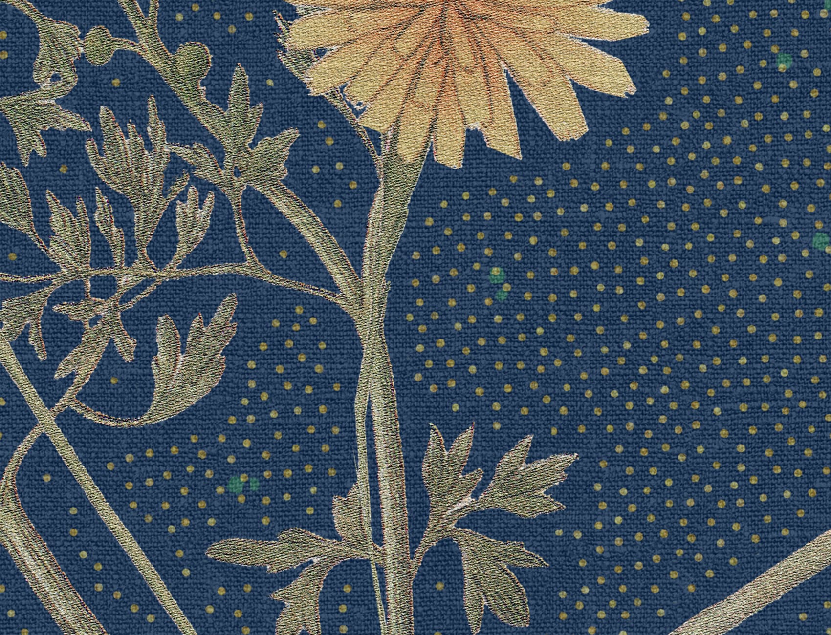 Storm Flowers, Ocean Blue	