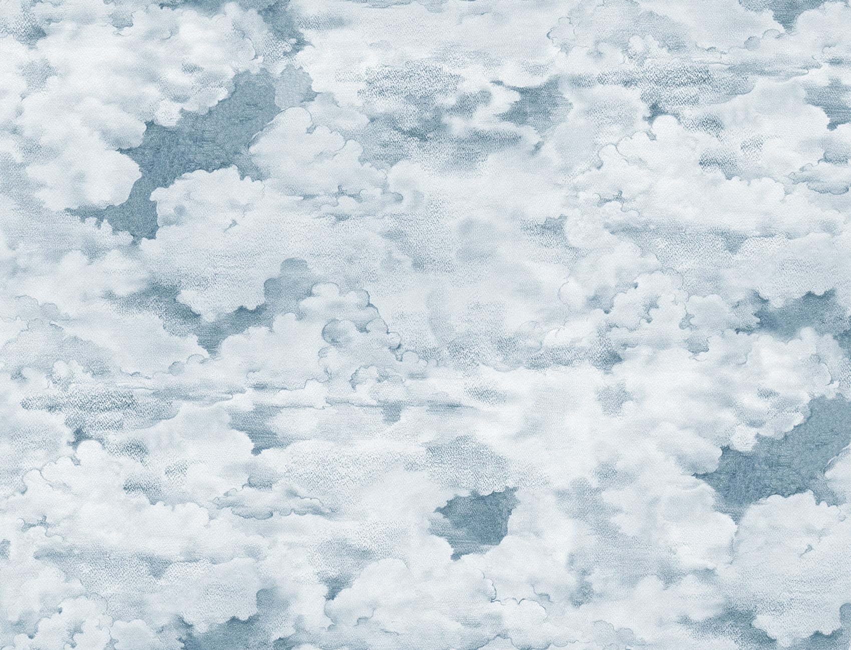 Chubby Clouds, Soft Blue
