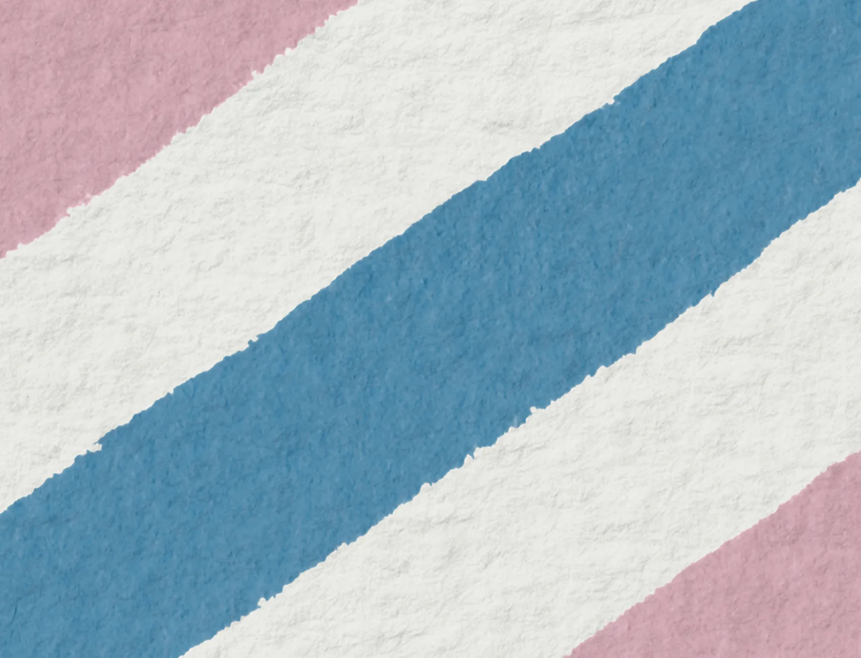 Blauw en roze gestreept behang