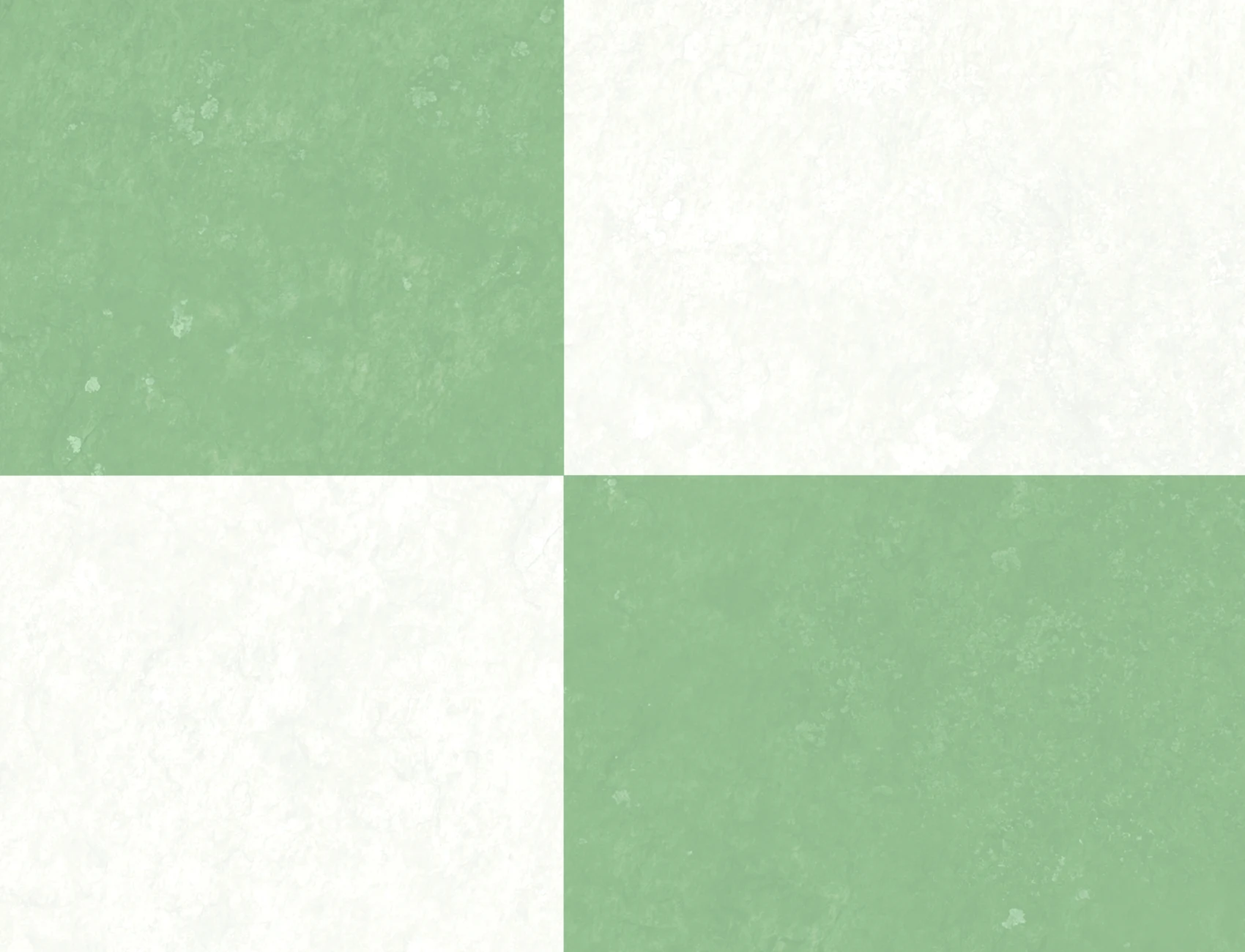 Green checkered wall mural