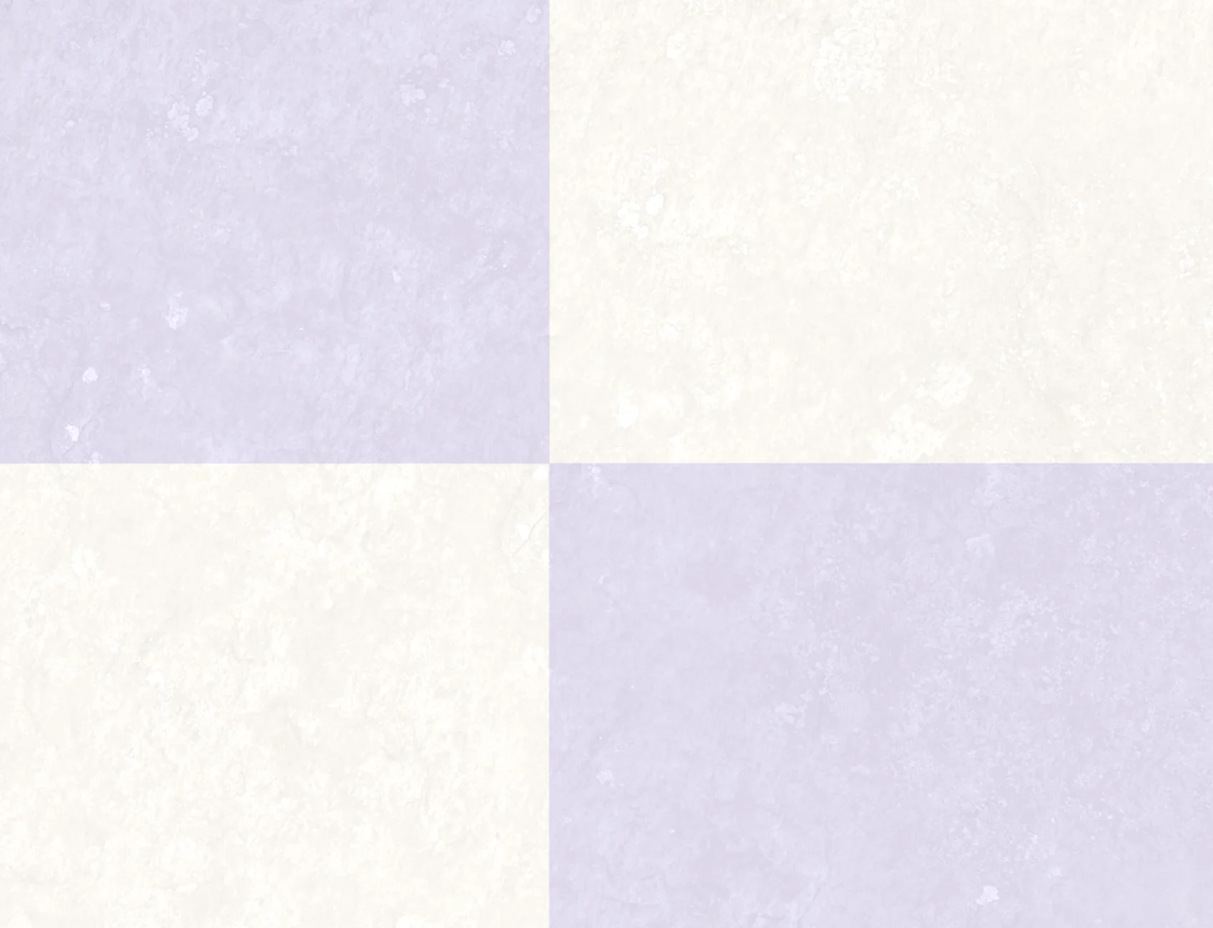 Pastel lila geruit behang op maat