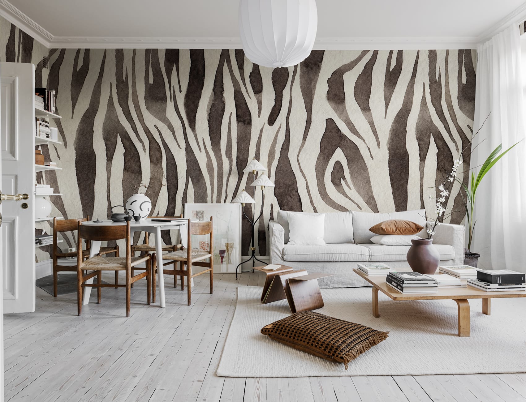 Zebra Stripes, Brown