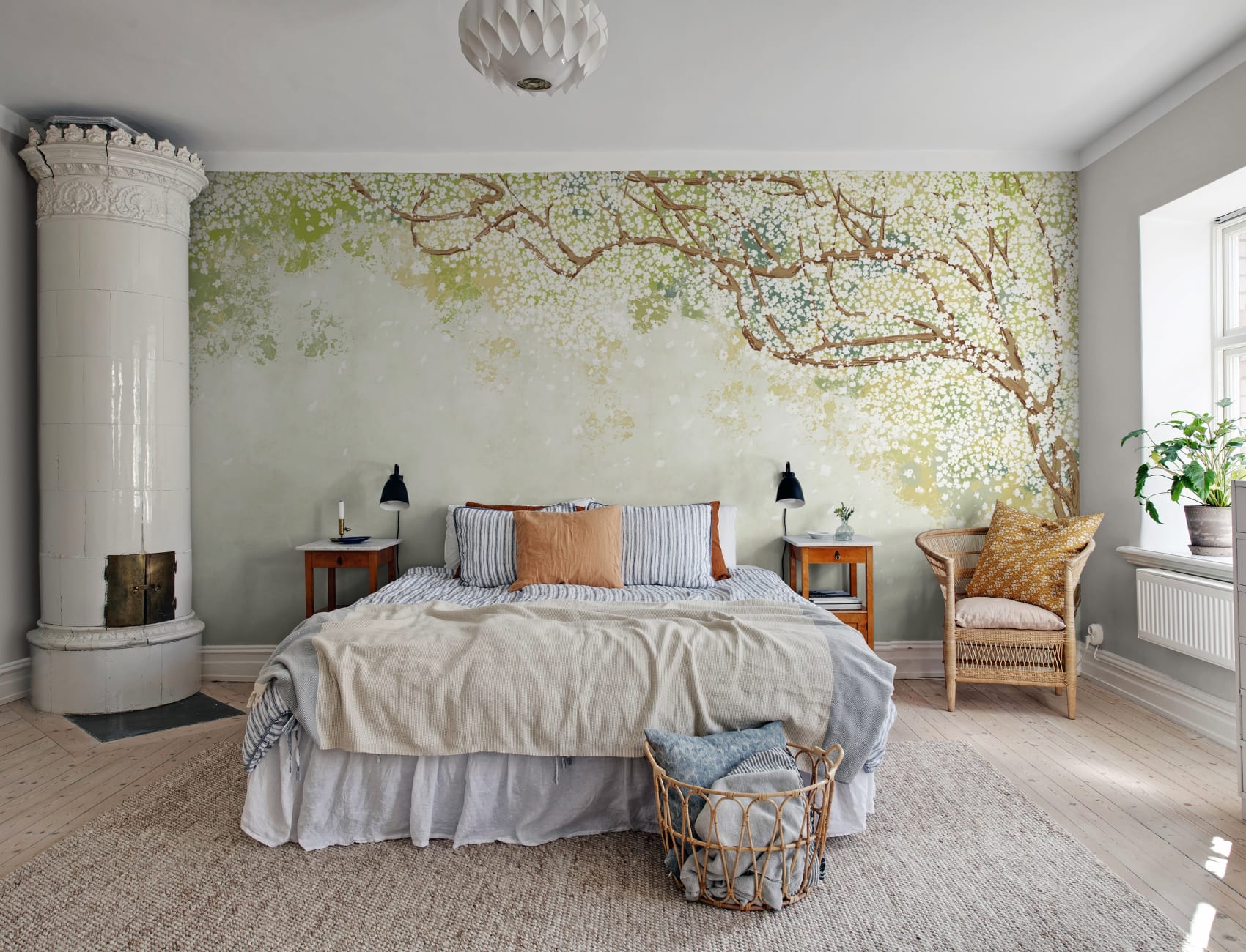 Painted Tree in Full Bloom
