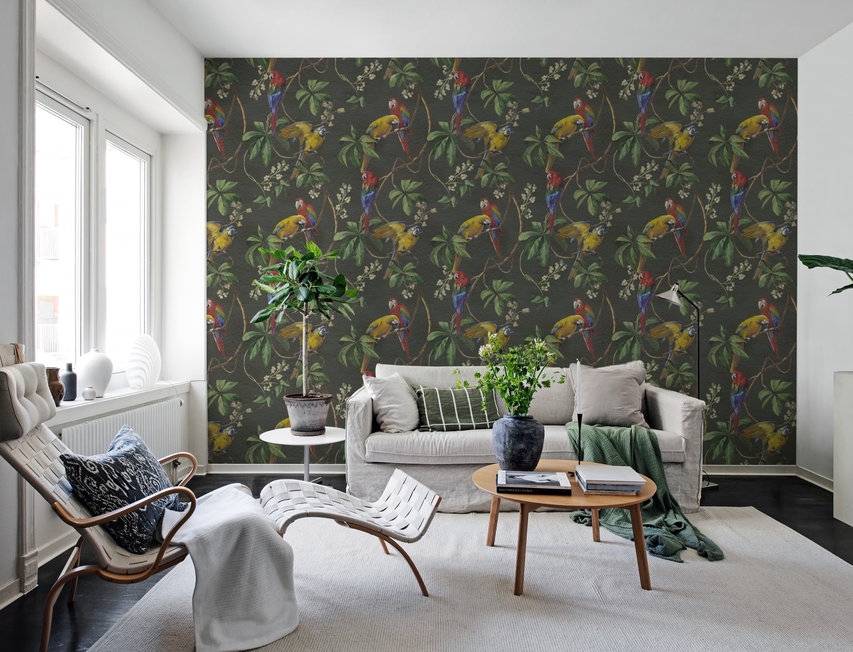 En grönskande tropisk dröm