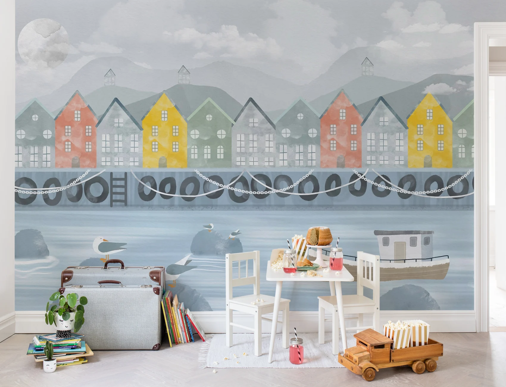 En pittoresk semester vid havet