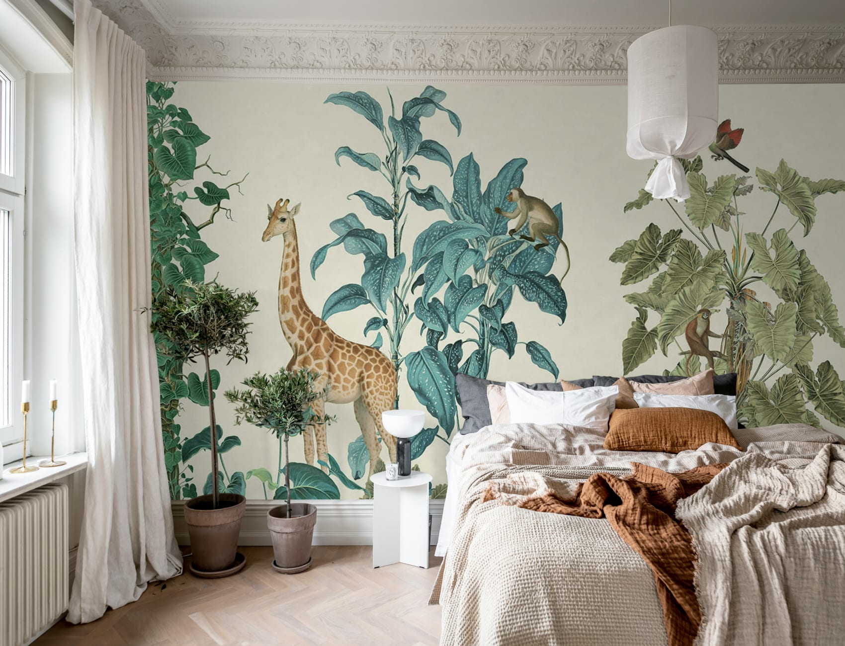 Multicolored Jungle Paradise