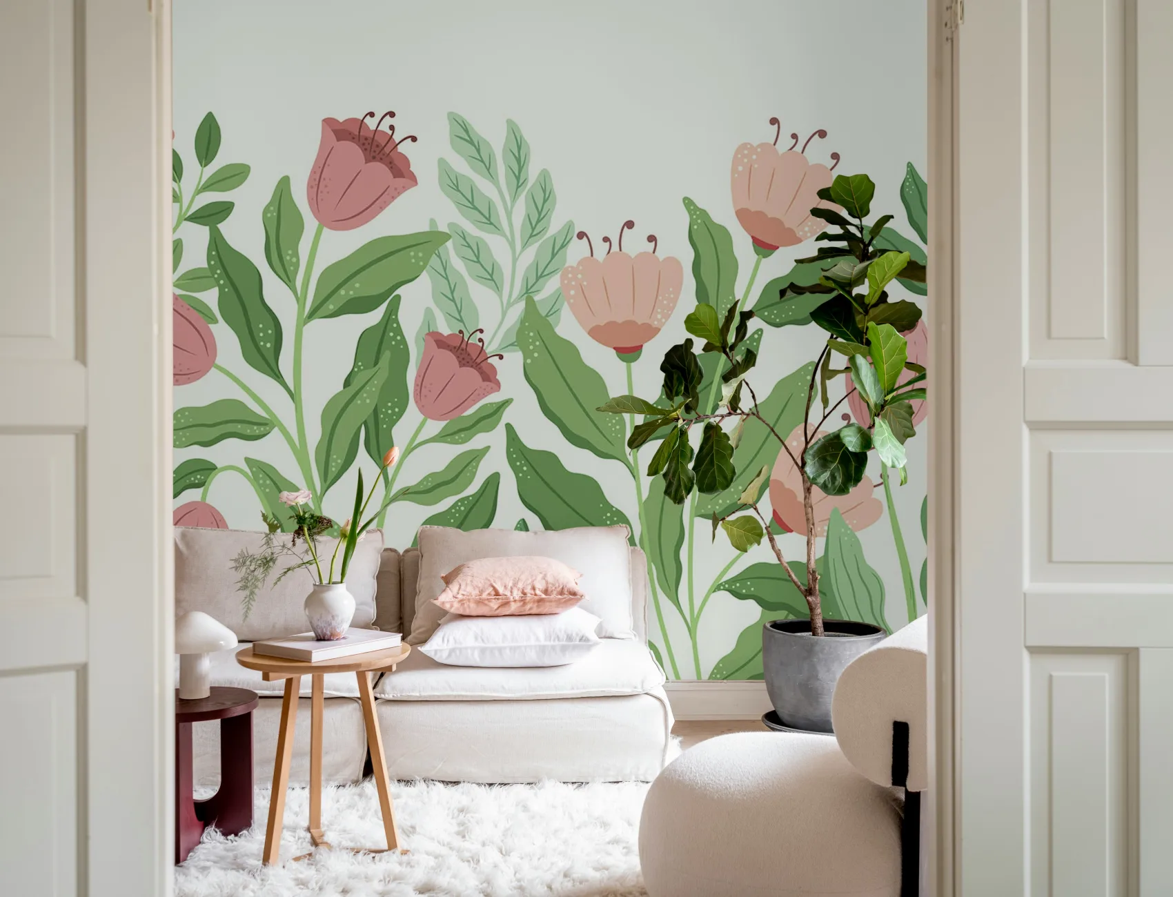 Pink Floral Pop
