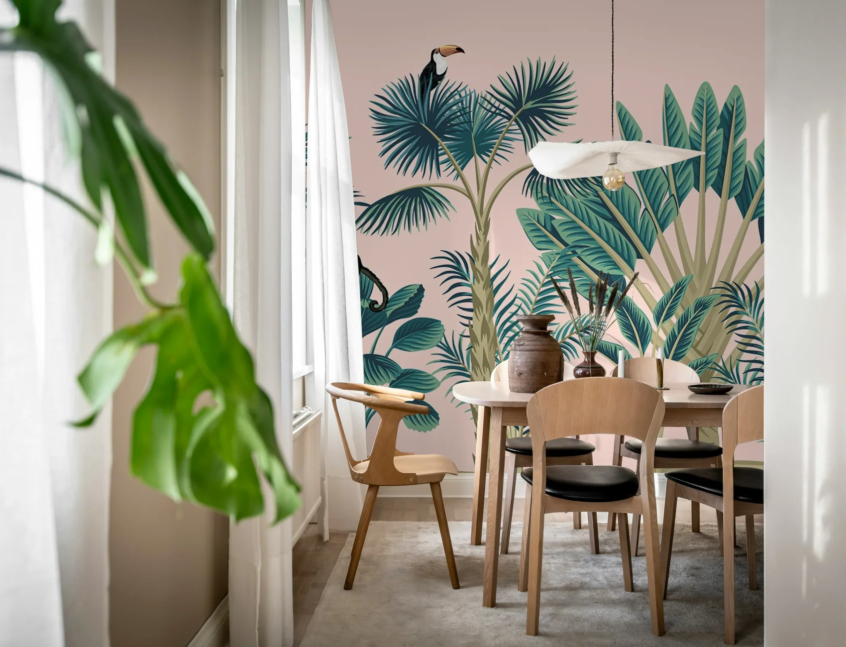 Vintage tropical botanic
