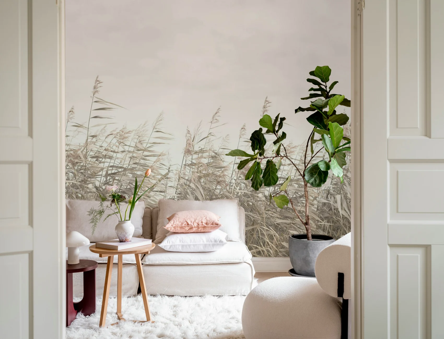 Une toile de repos 