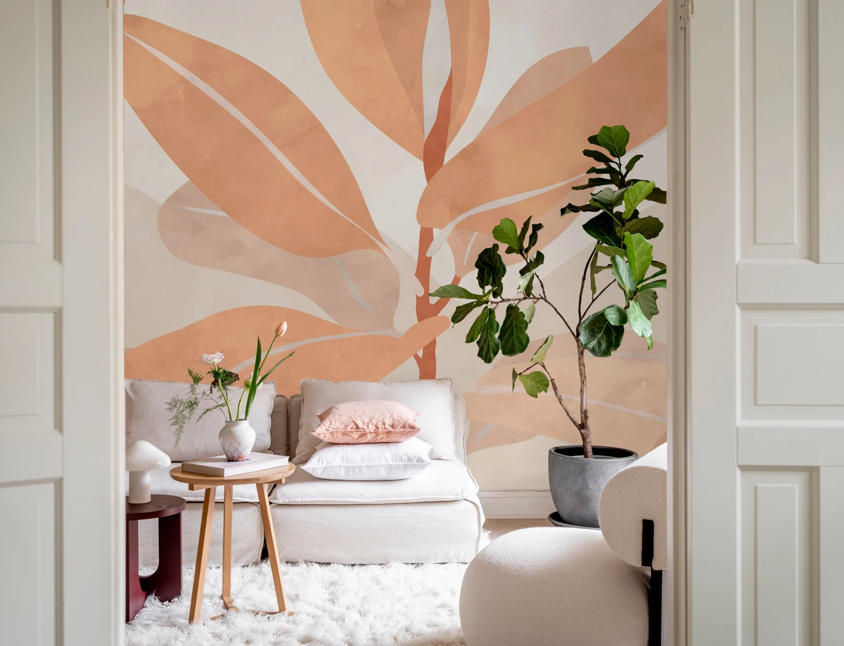 Peachy Elegance