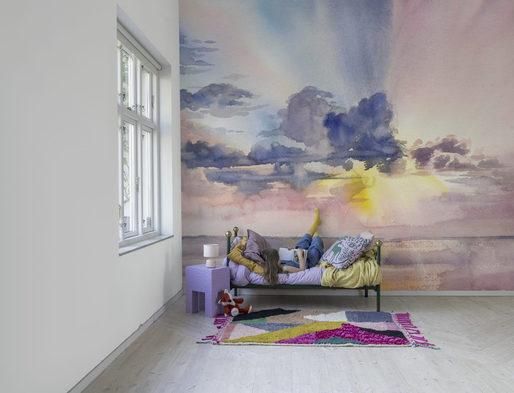 Blush Sky Canvas