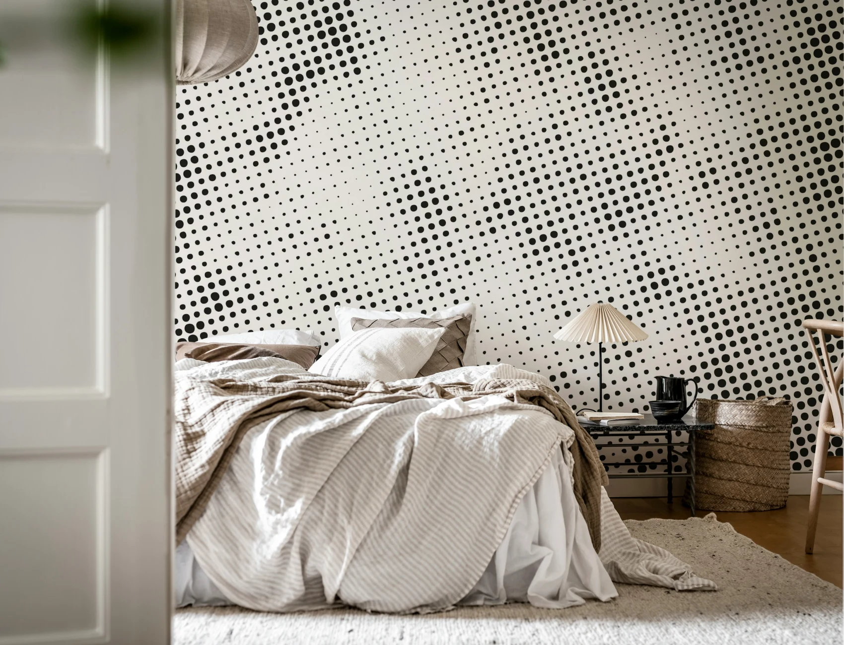 Verpixelter monochromer Charme