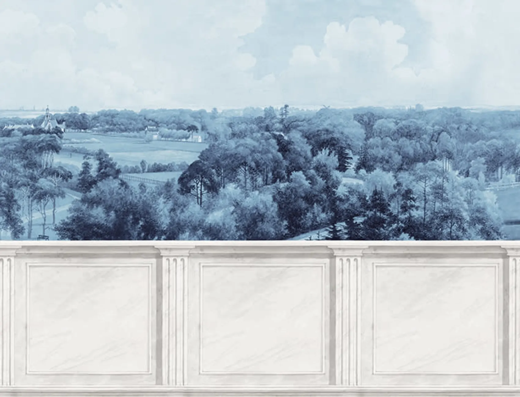 Vintage Blue Vista
