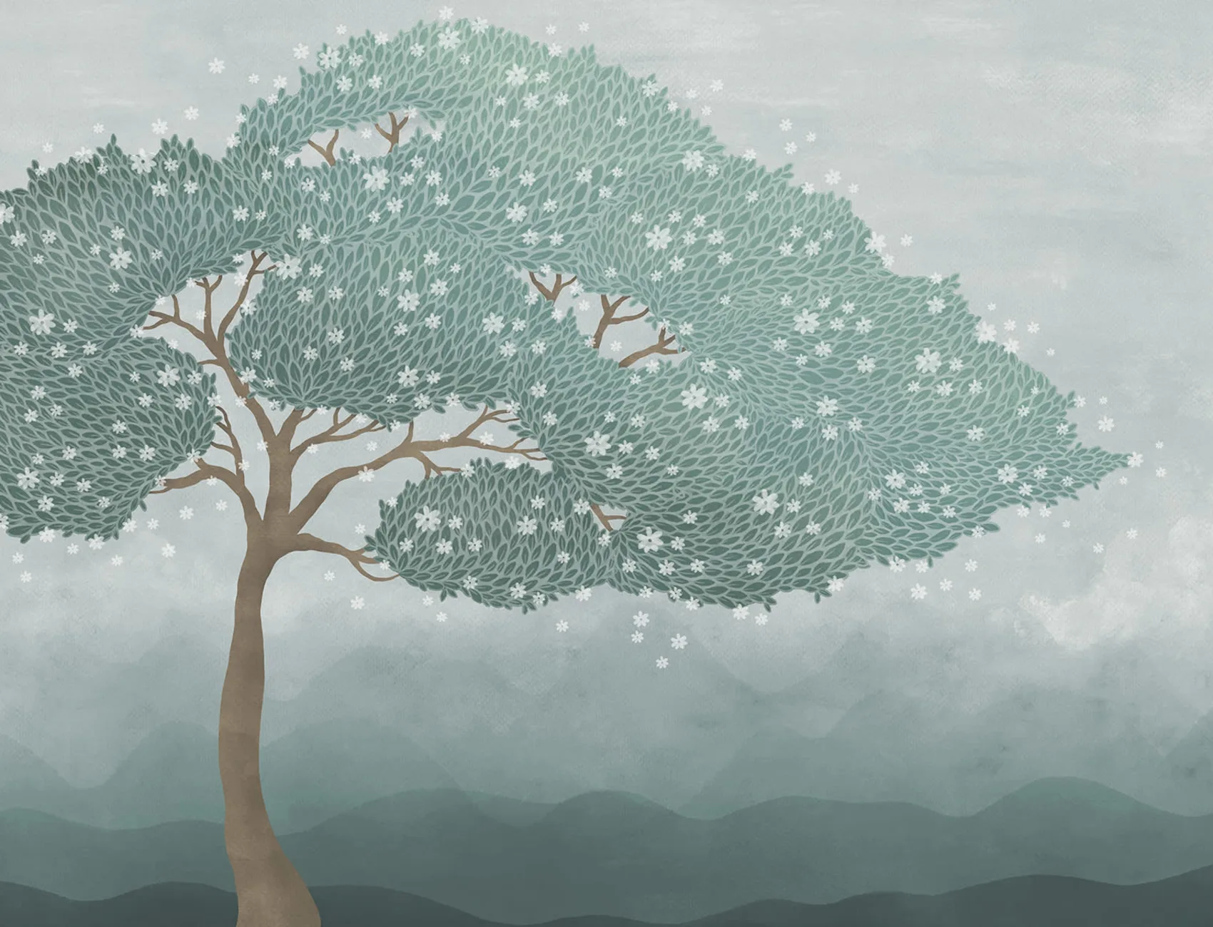 Blue Tree Breeze