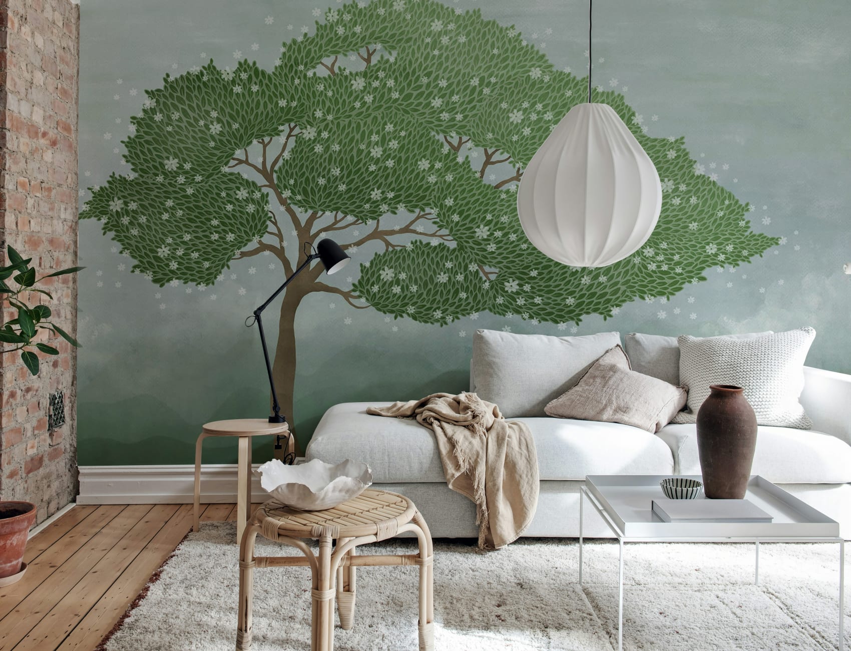 Brezza dell'albero verde