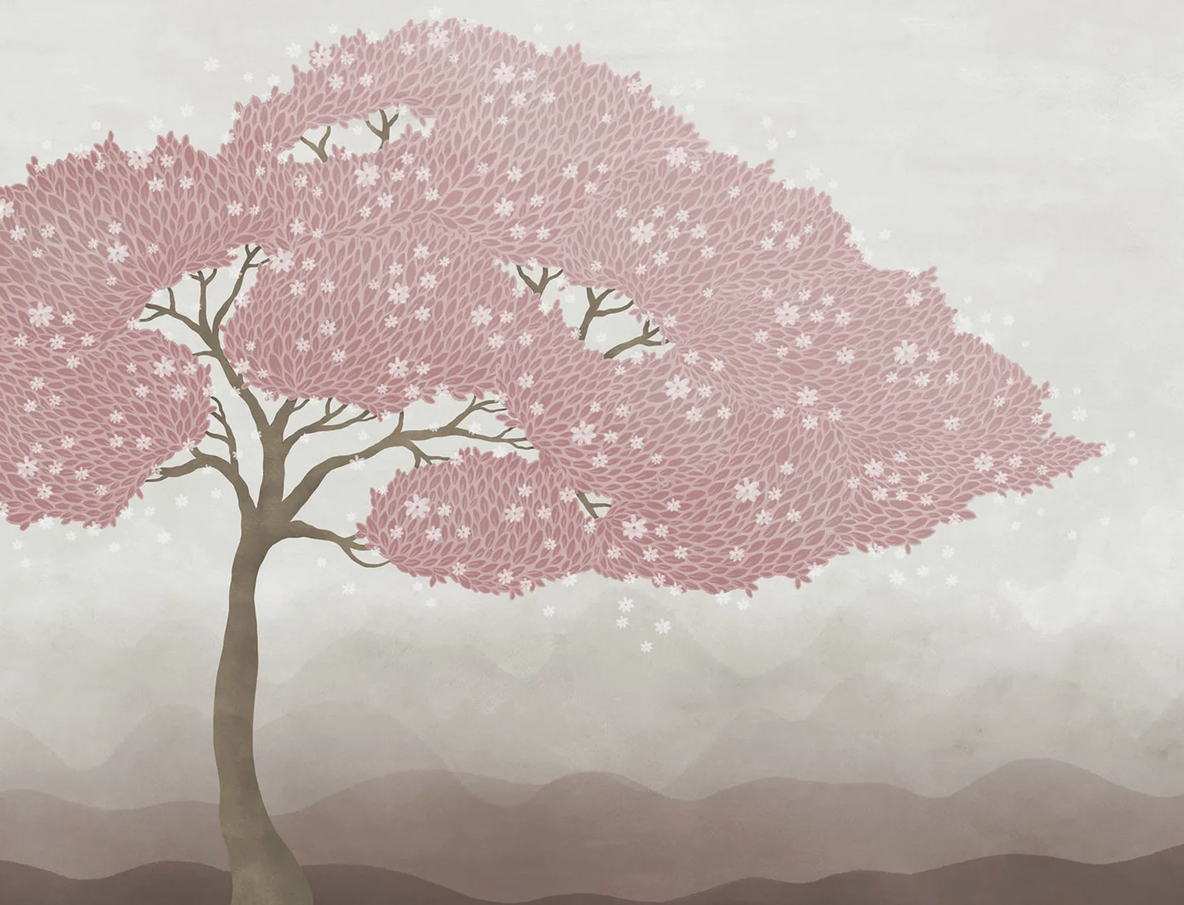 Pink Tree Breeze
