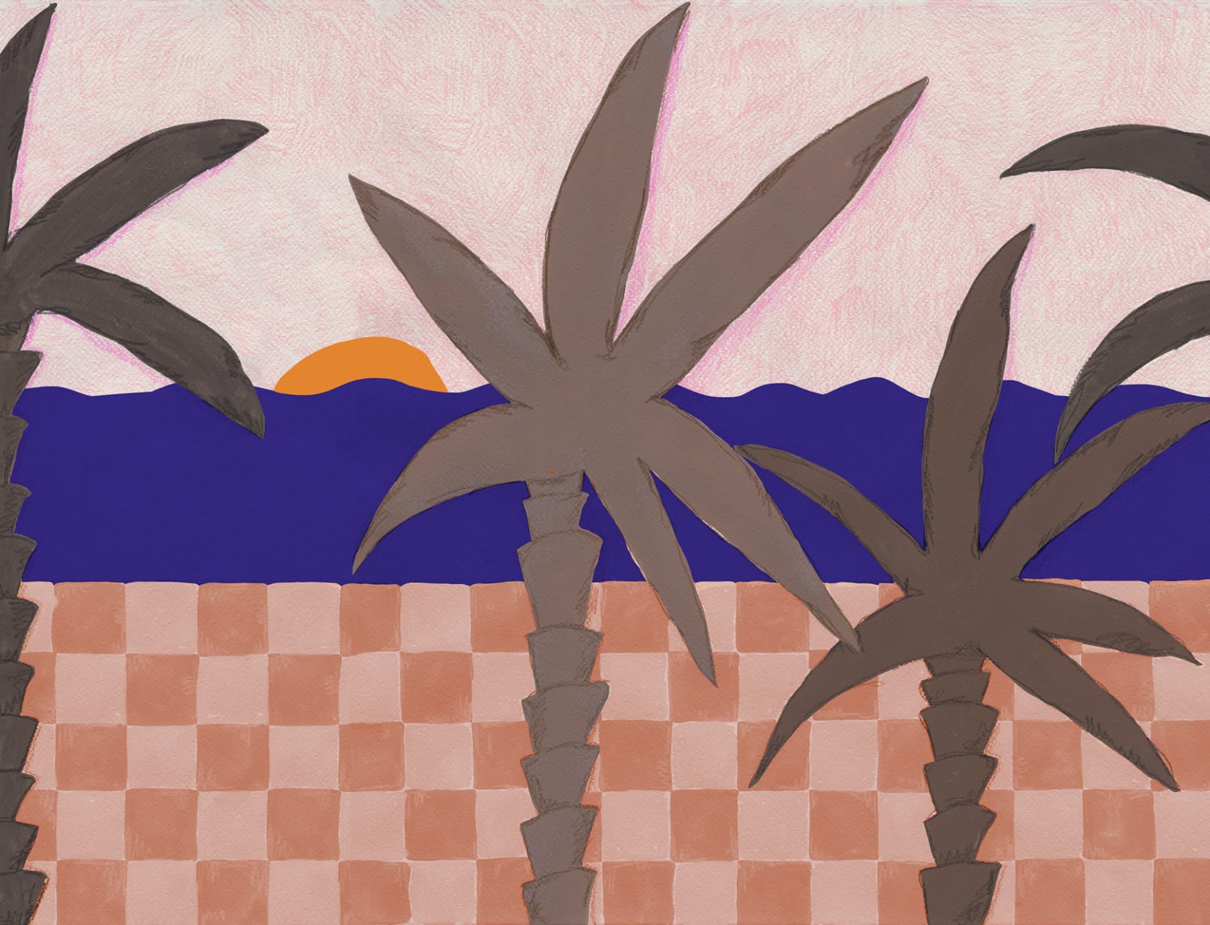Sunset Palms