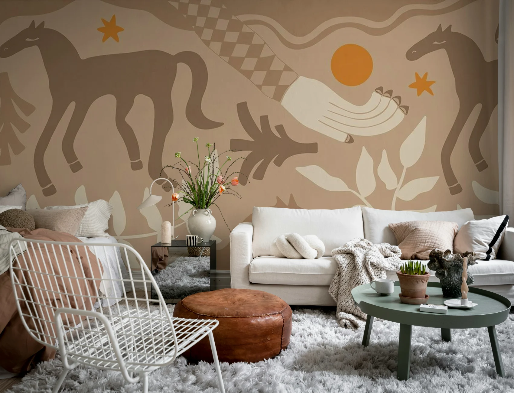 Playful Equines
