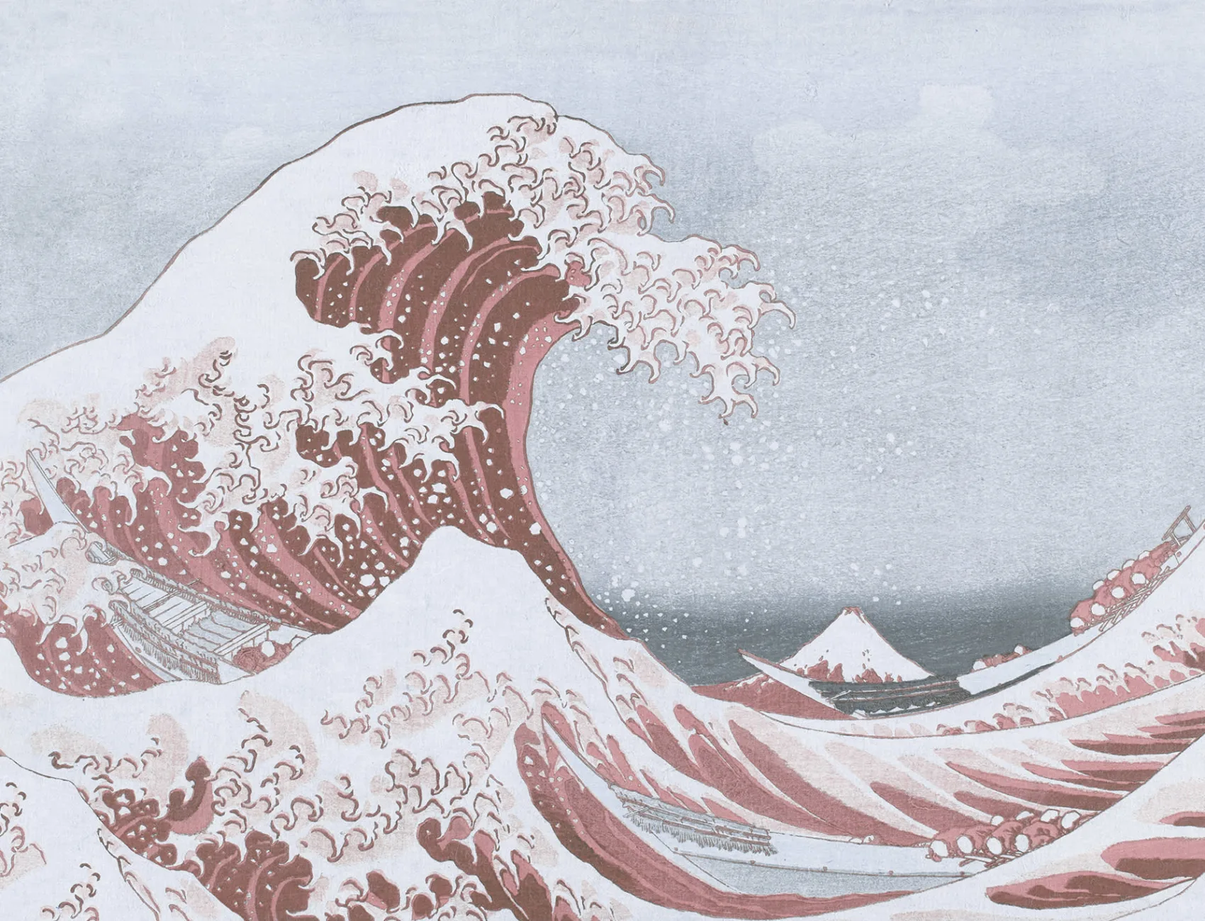 Dusty Pink Wave 