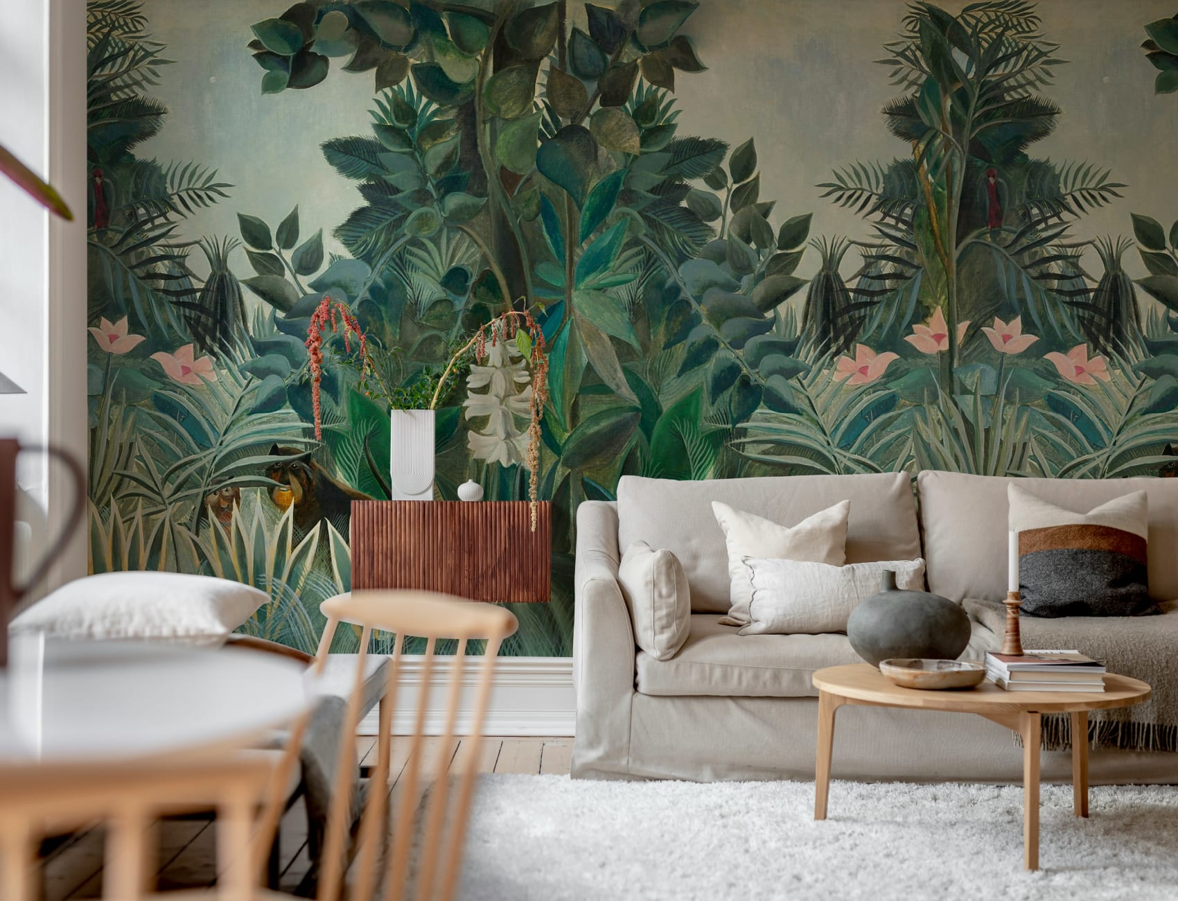 Dense Jungle Scene