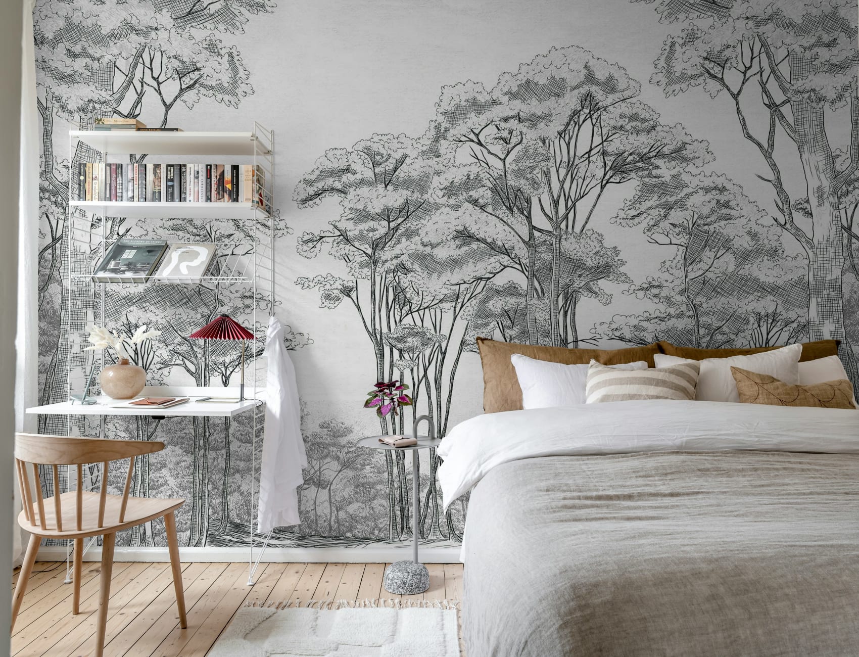 Black White Trees