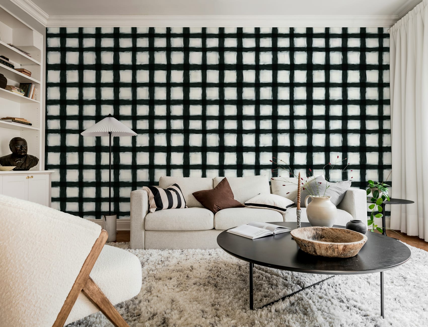 Bold Monochrome Squares