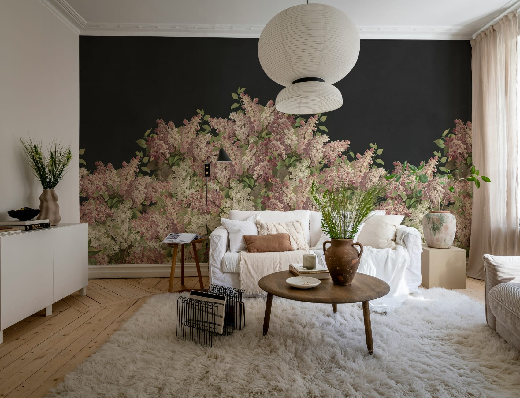 Dramatische florale Eleganz