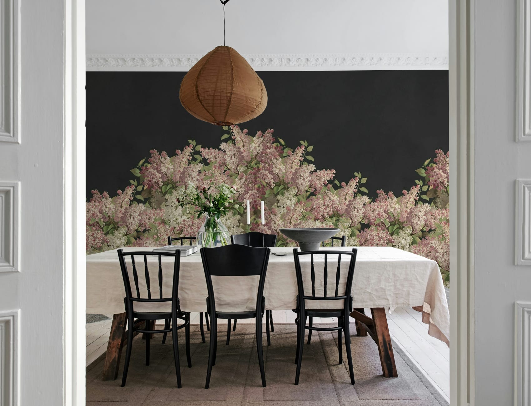 Dramatische florale Eleganz