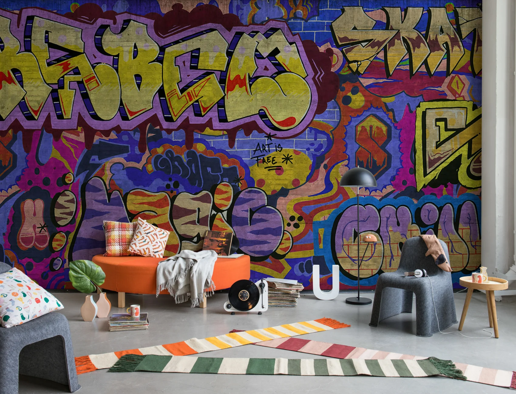 Vibrant Urban Flair