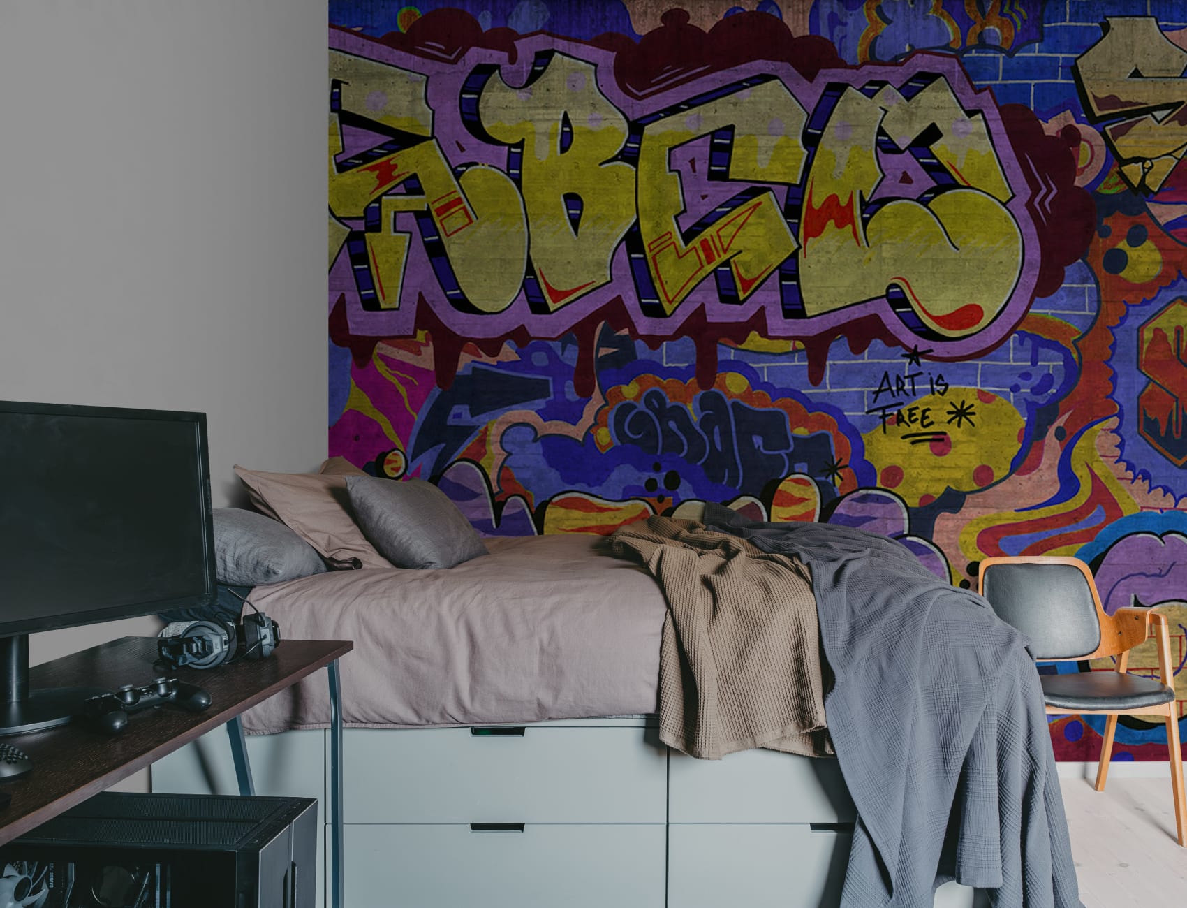 Vibrant Urban Flair