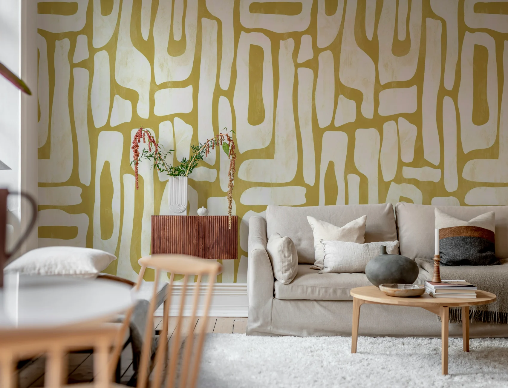 Cheerful Yellow Geometry
