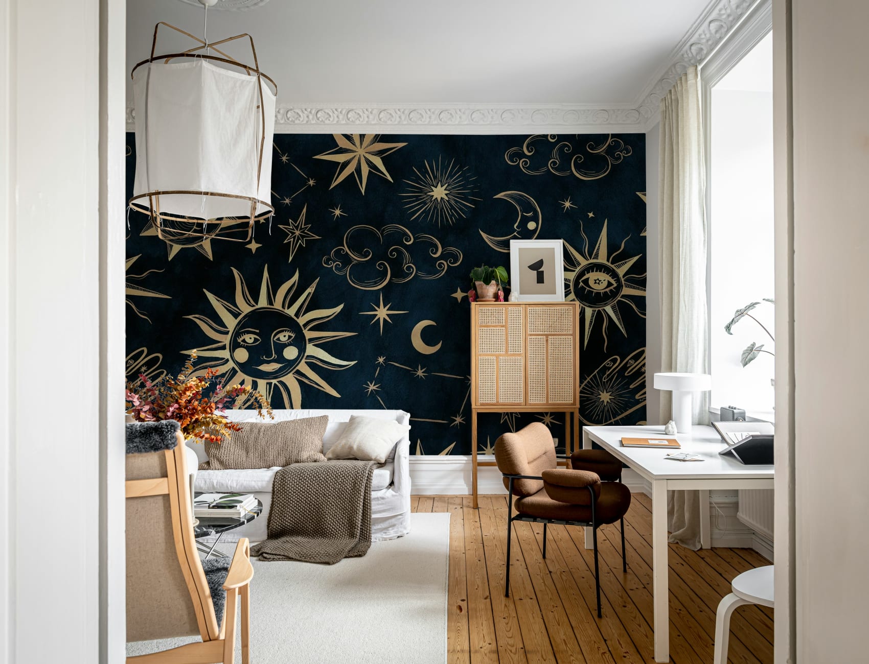 Celestial Dreams: Astrology Night Wallpaper