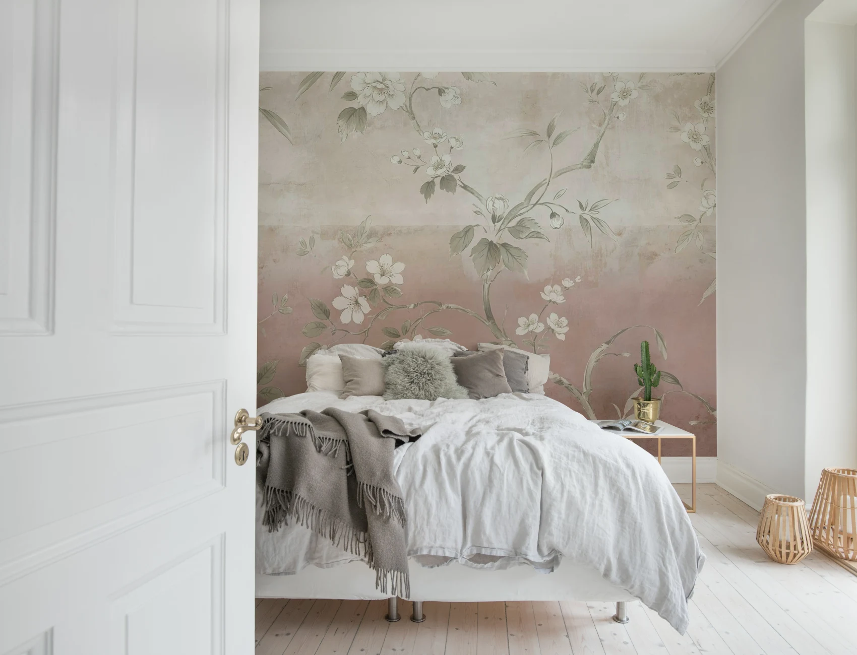 Embrace Elegance with Pink Concrete Flowers