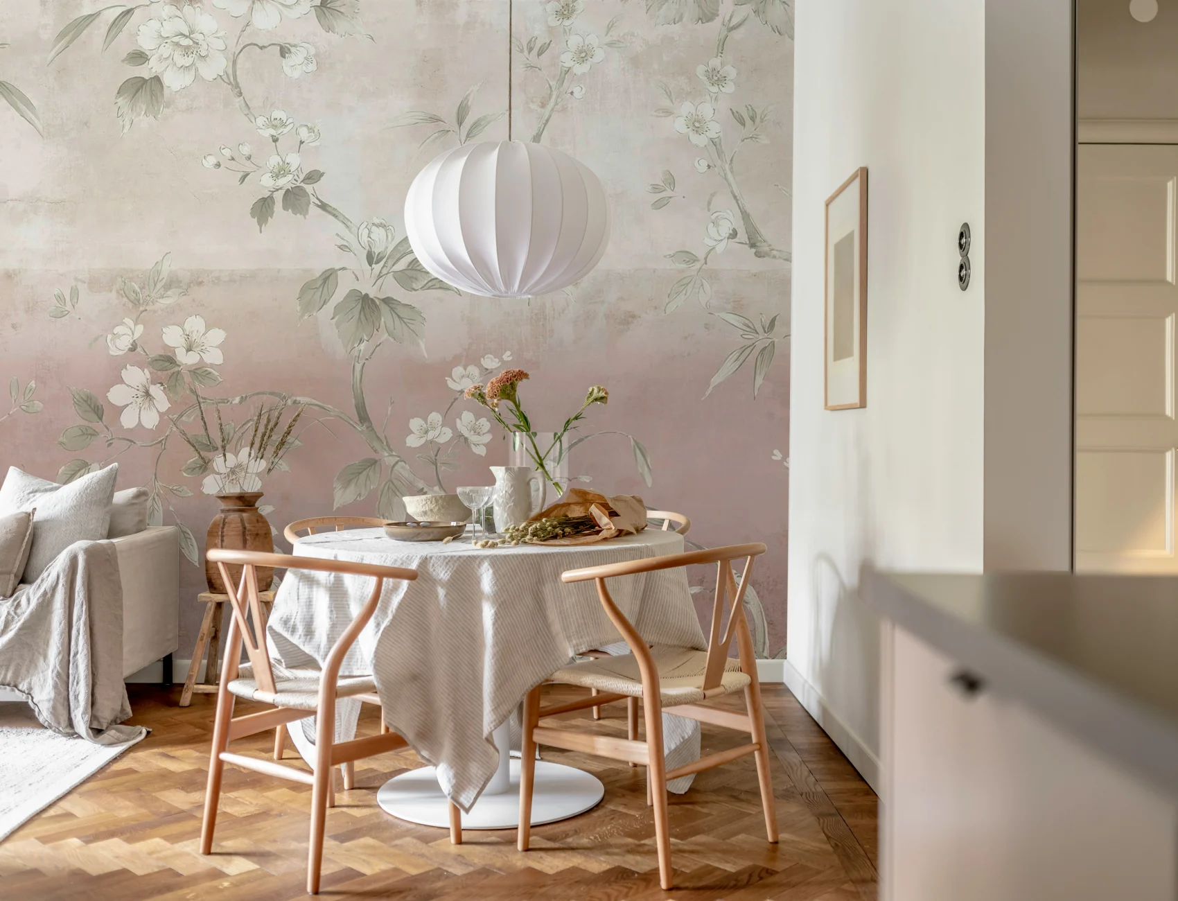 Embrace Elegance with Pink Concrete Flowers