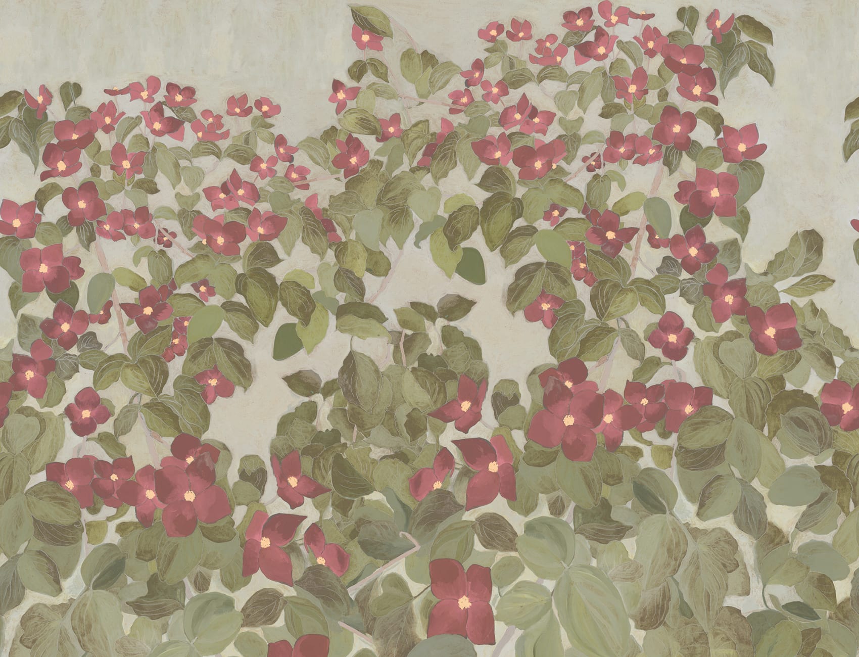 Inviting Blooms in Red