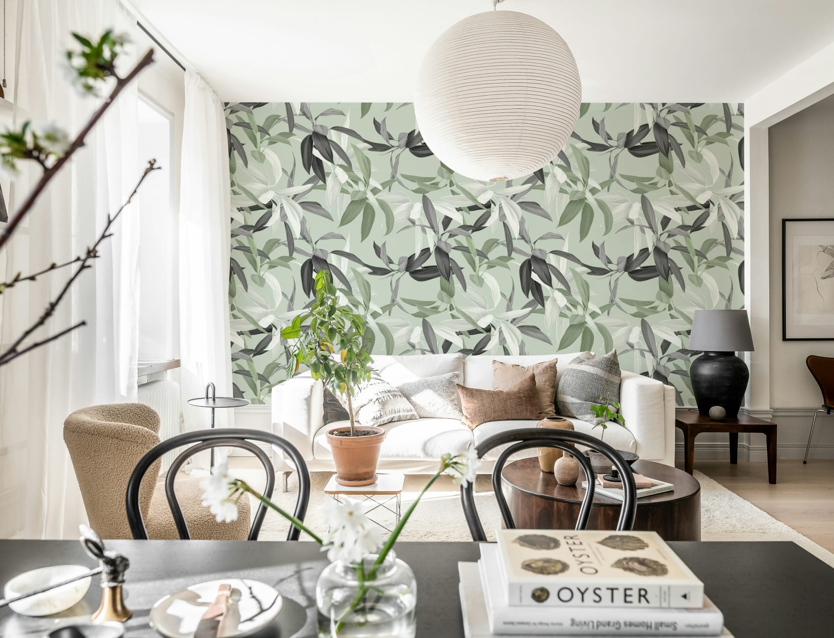 Refreshing Green Lilies