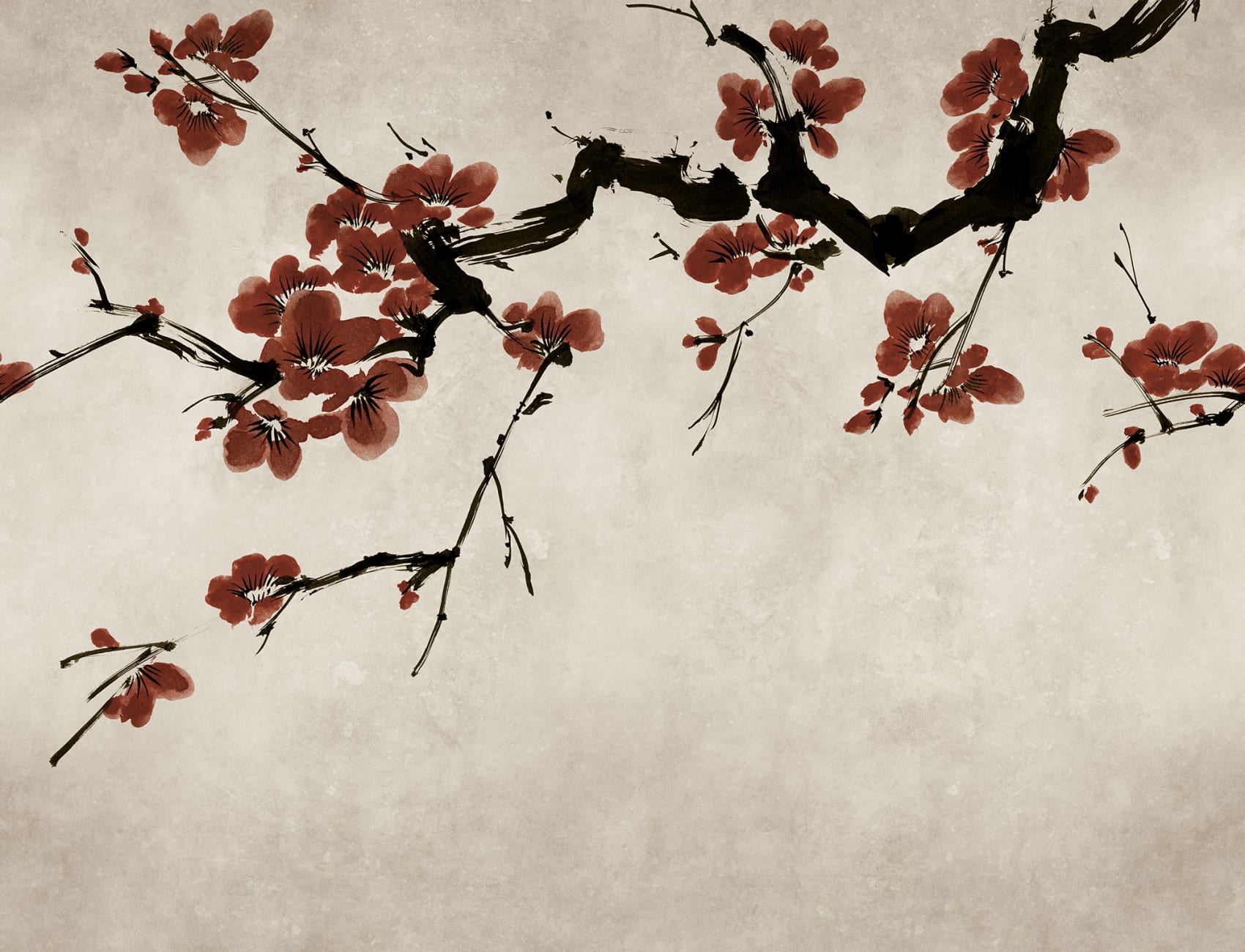 Burgundy Blossoms