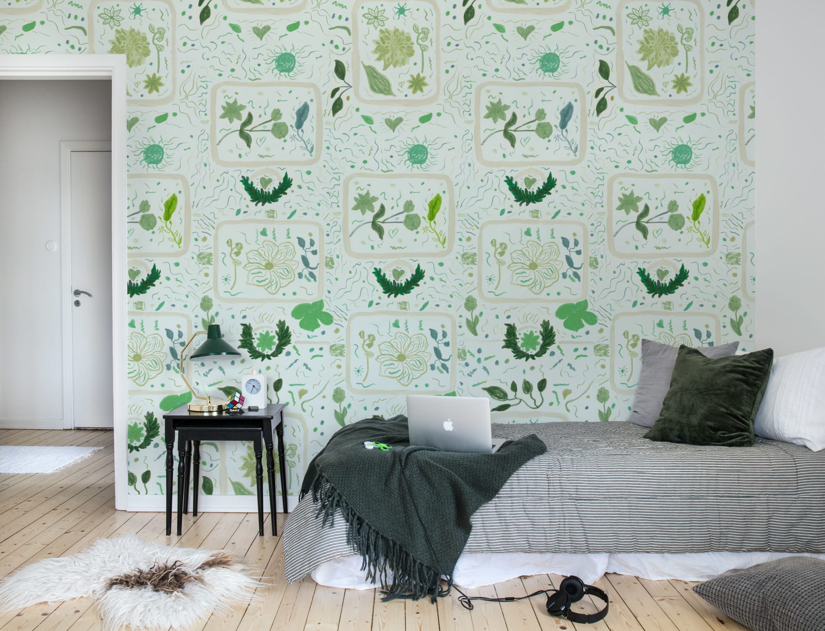 Rebel Walls x John-John omarmt de natuur met Reverie Green