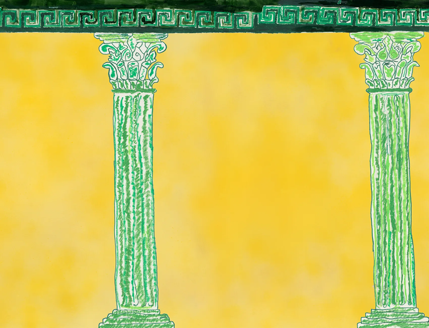 Rebel Walls x John-John Aegis Yellow: Classical Elegance