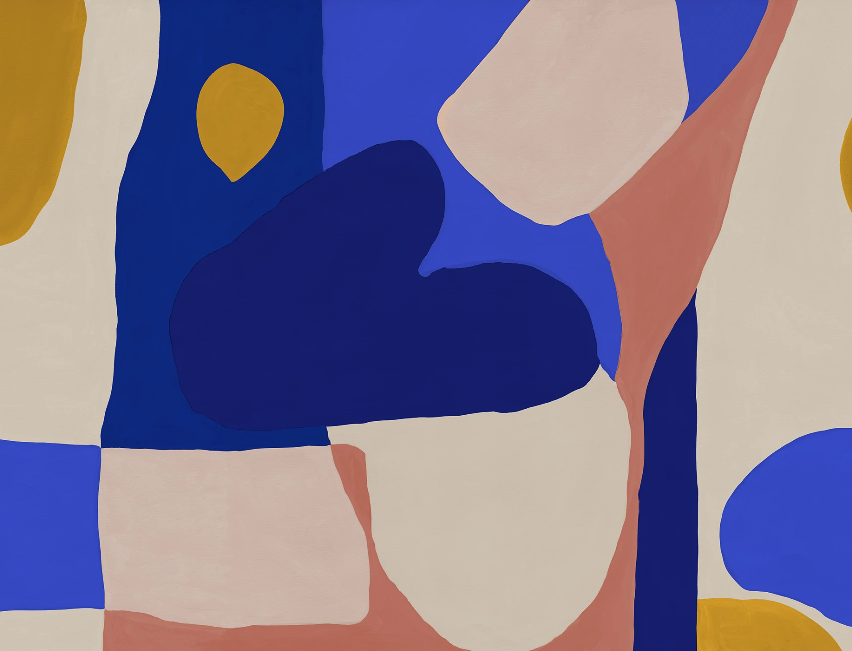 Dynamic Shapes in Mesmerizing Blue
