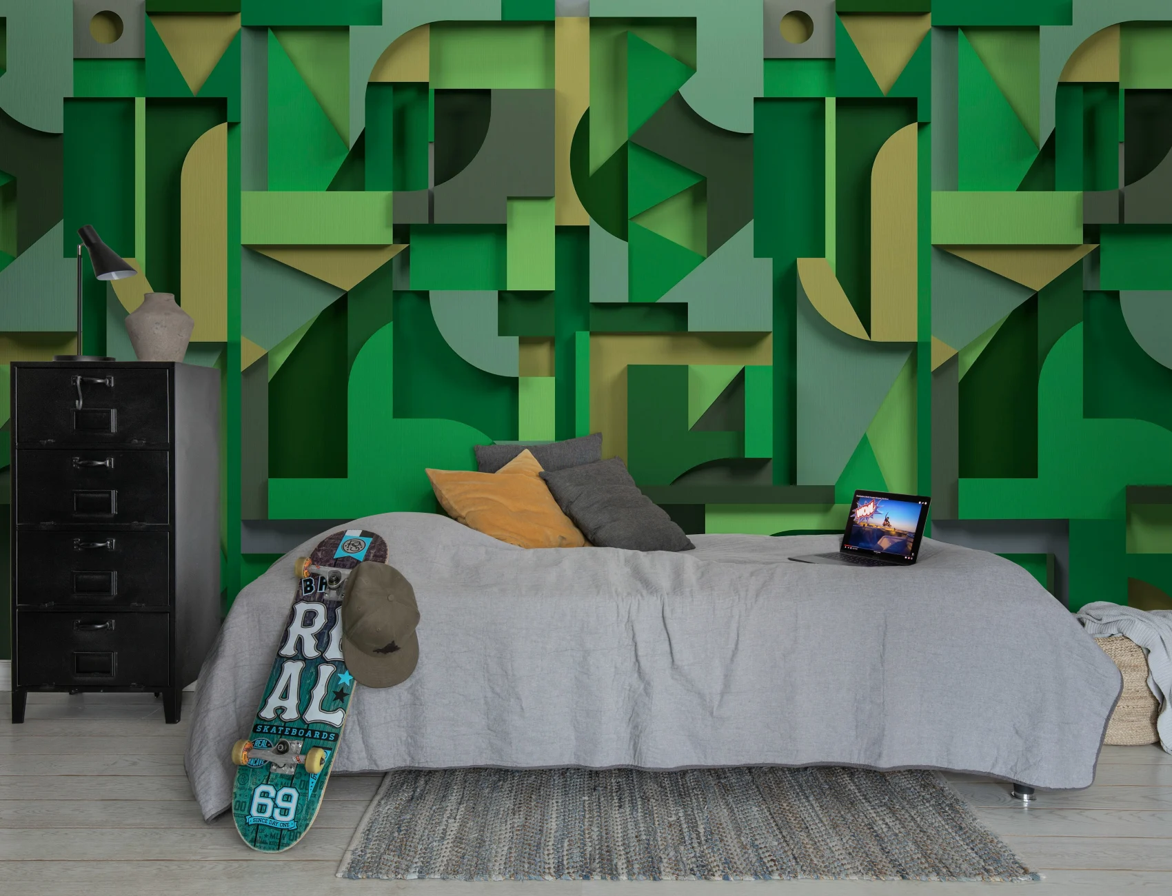Verde geometrico