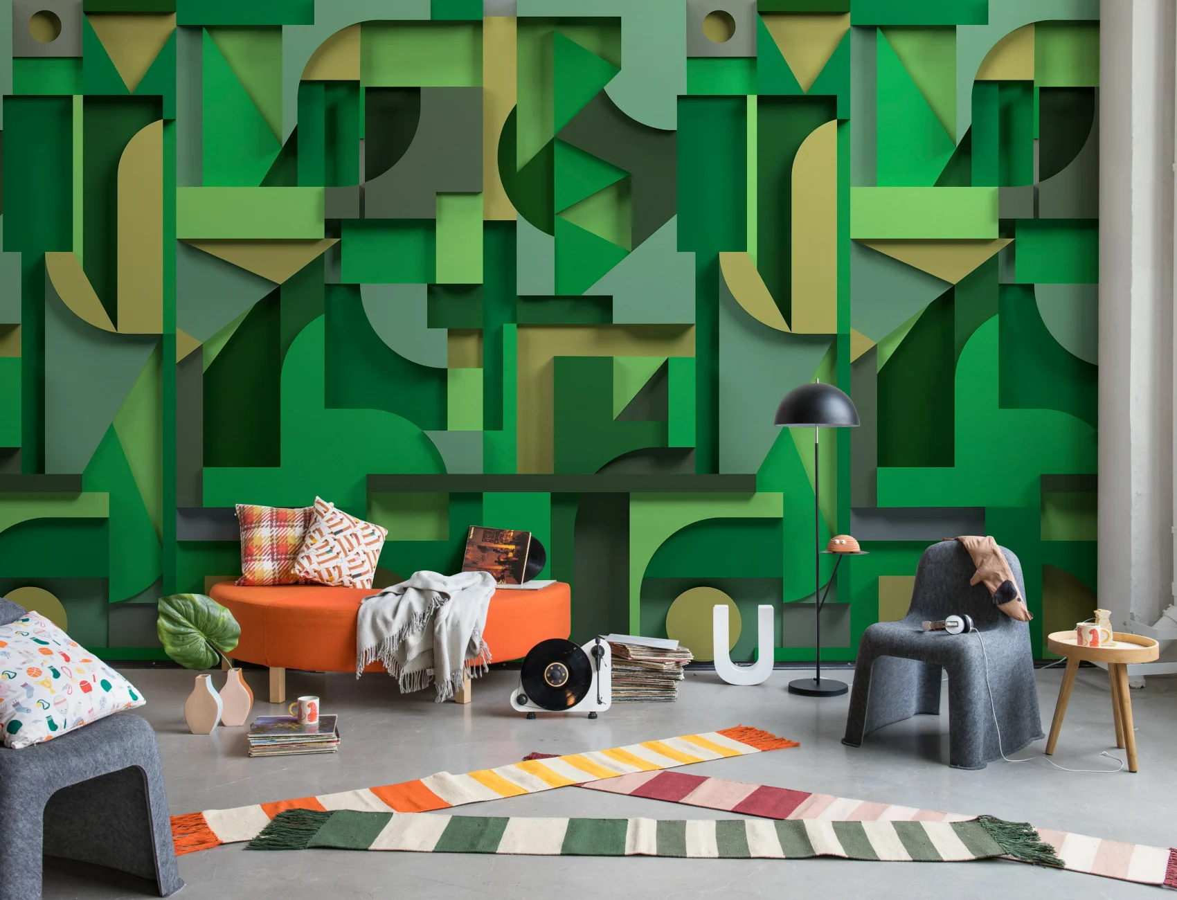 Verde geometrico