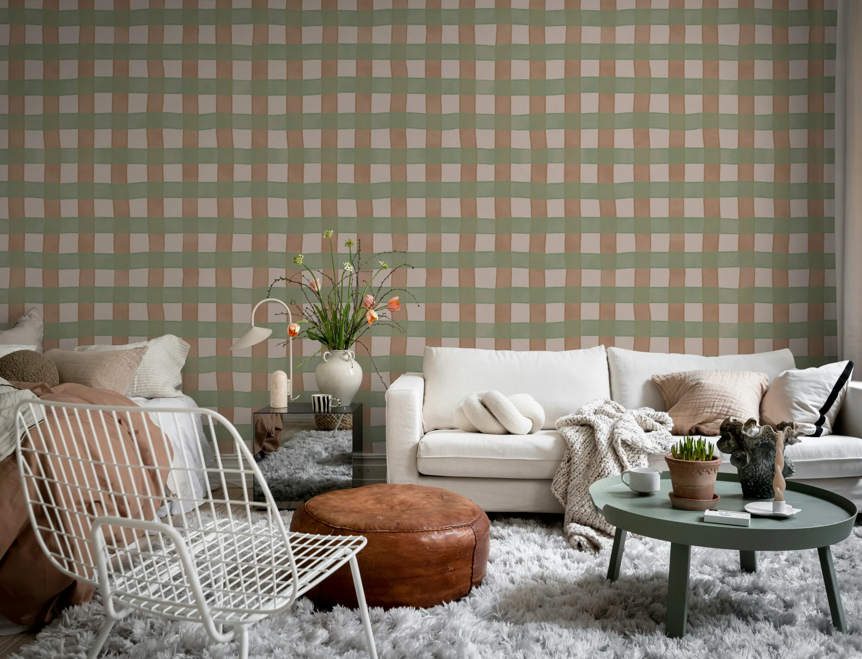 Charming Gingham in Pink Hues