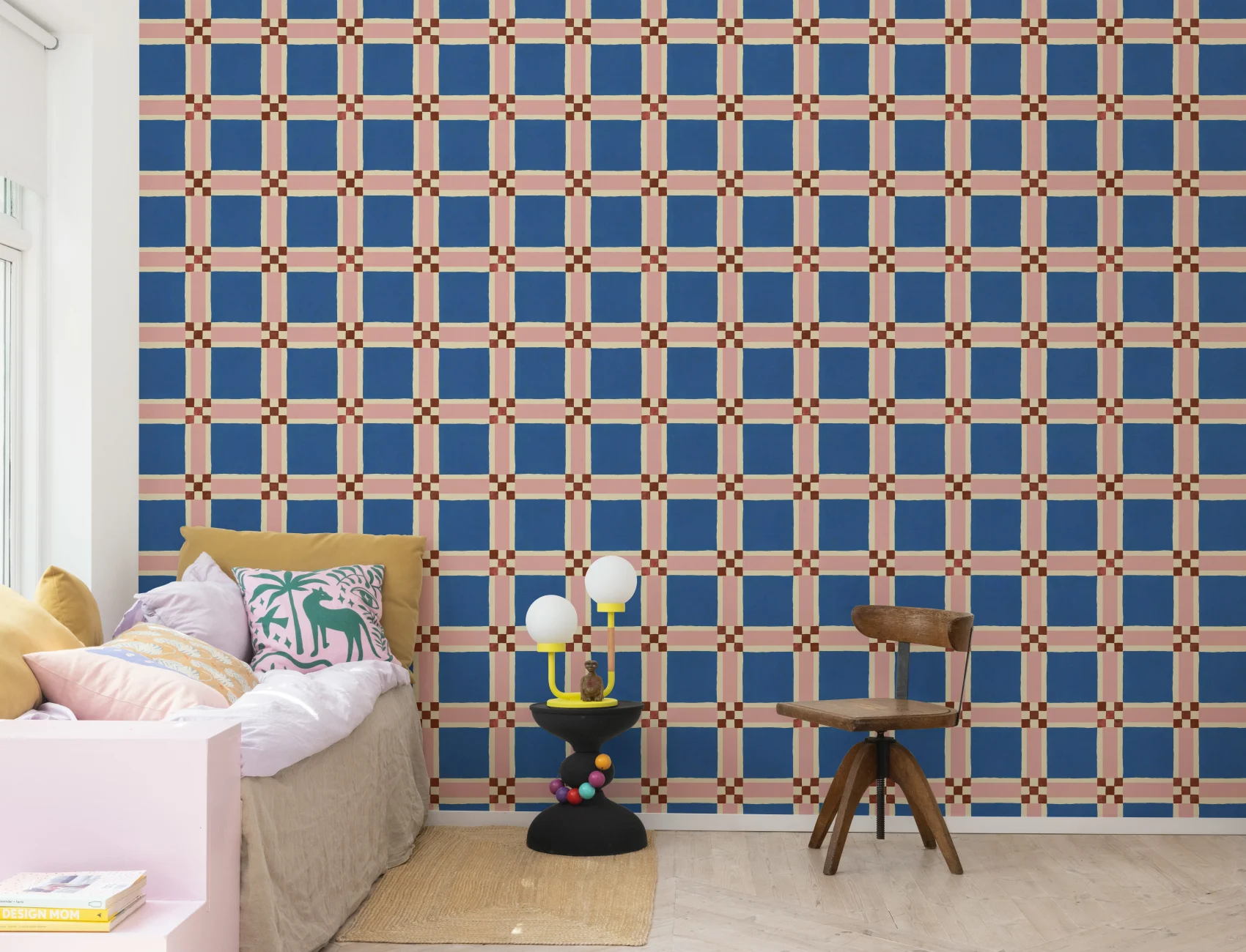 Faites une déclaration avec une grille bleue audacieuse