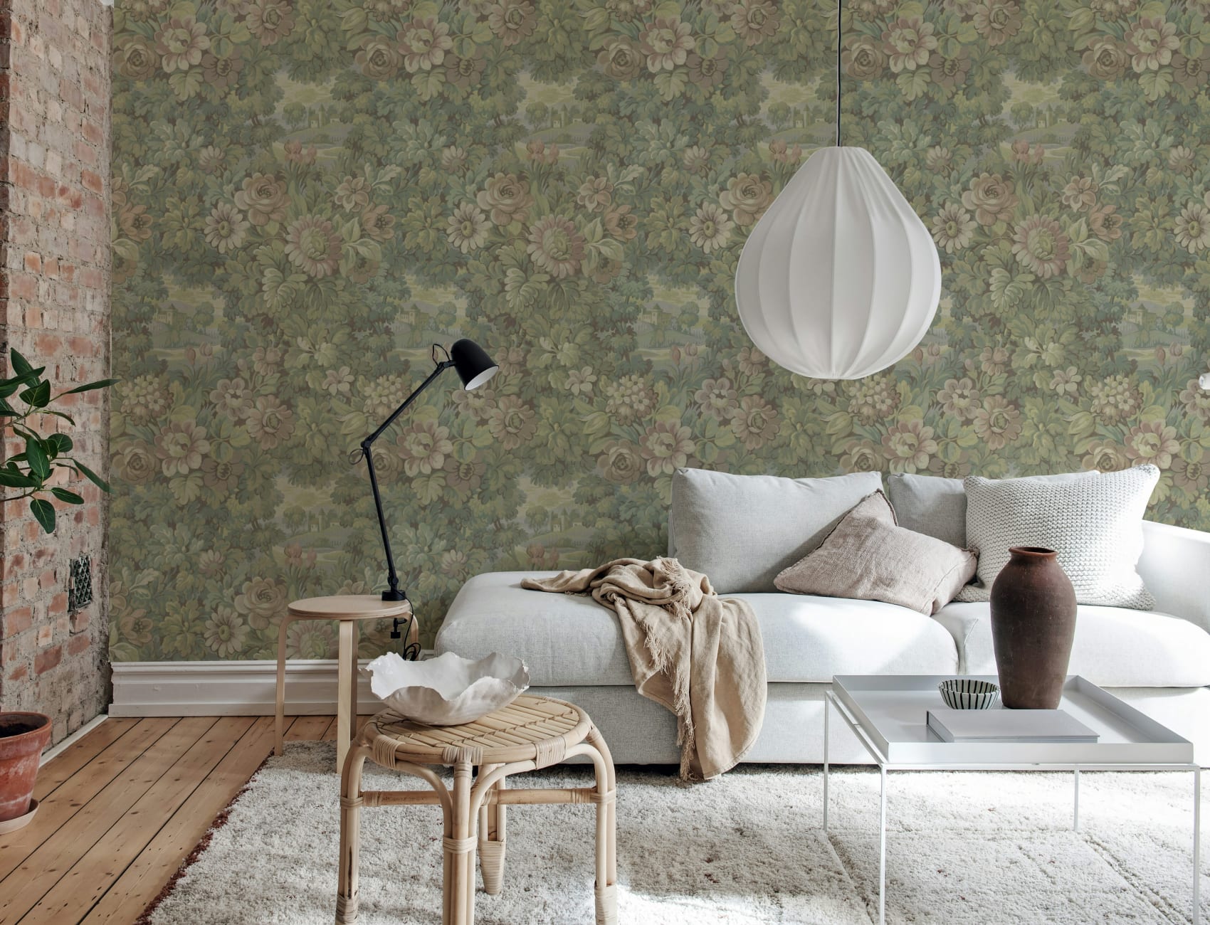 Luksus botaniczny w stylu vintage