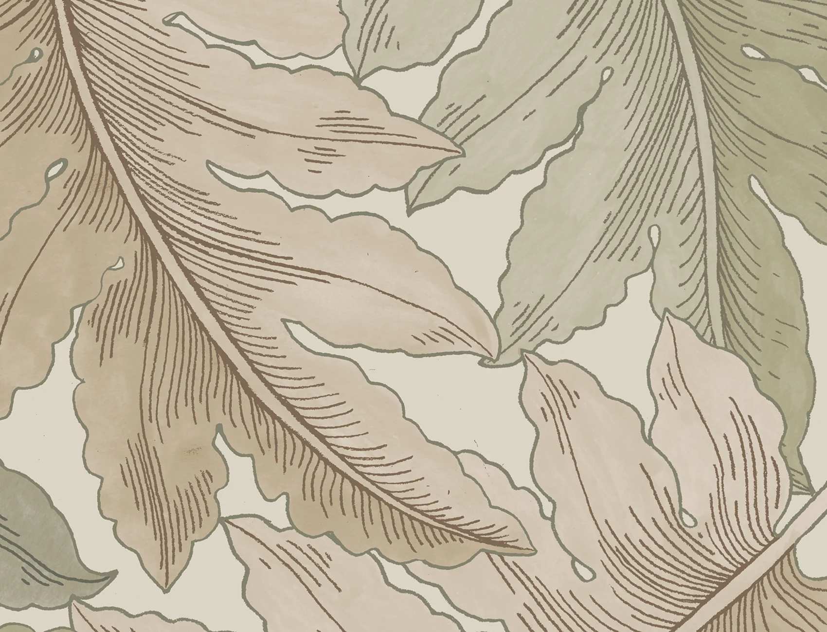 Elegant bregne-flow