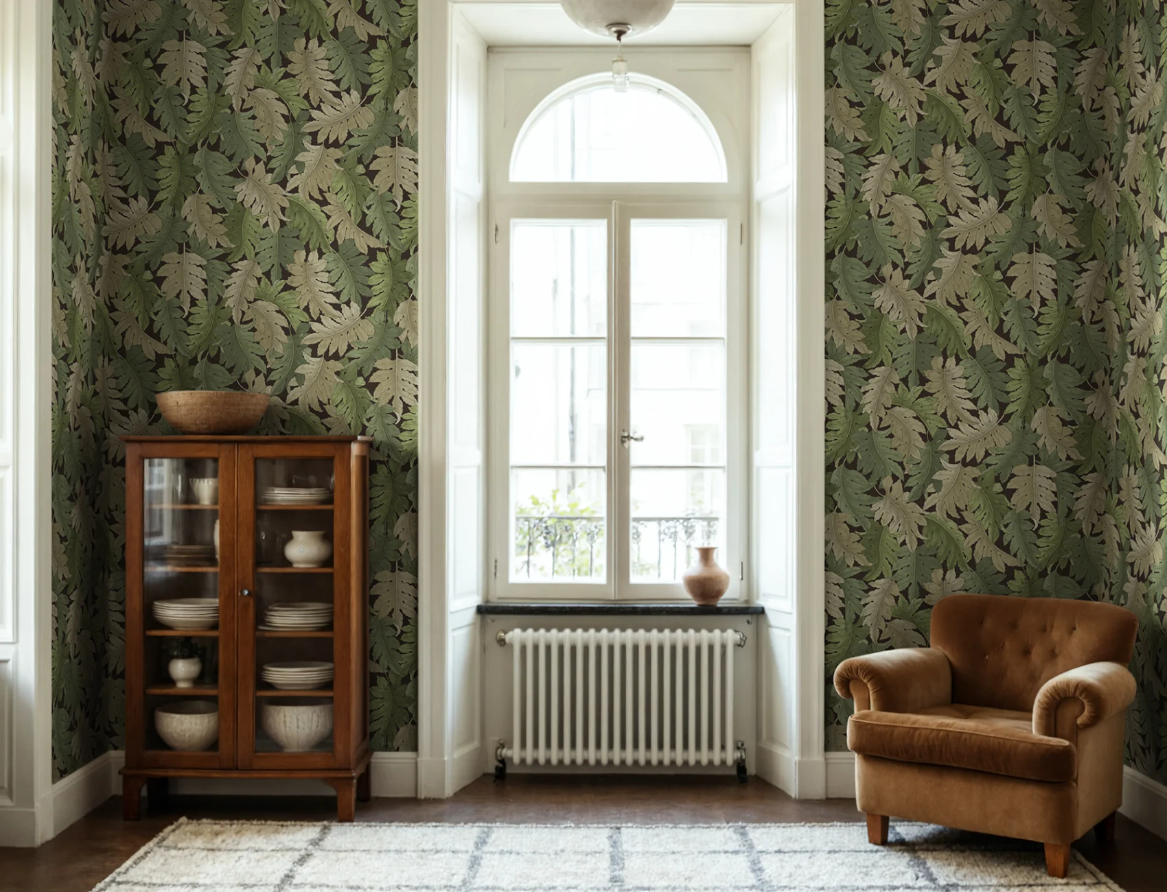 Elegant bregnebaldakin