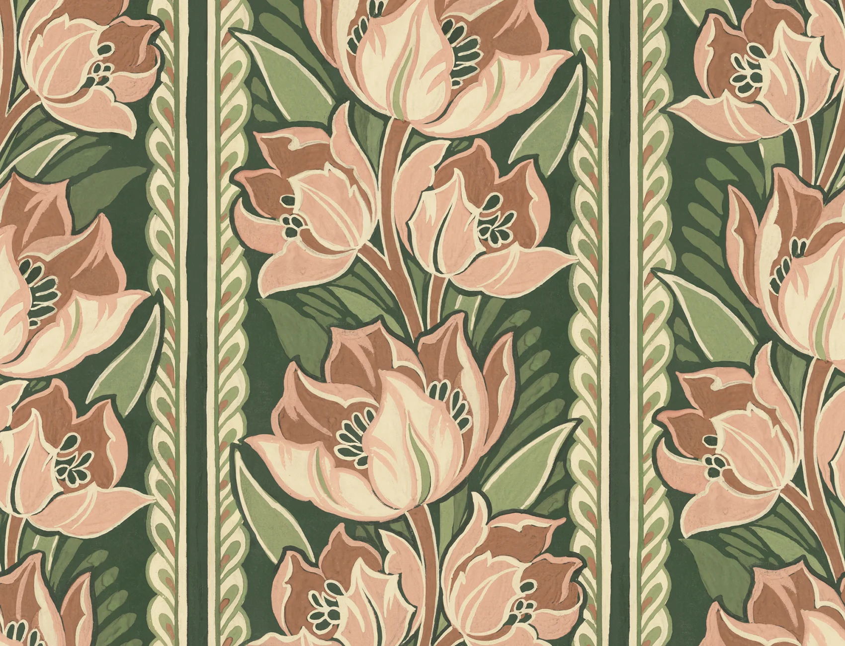 Elegant Tulip Stripes